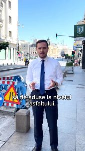Primarul Stelian Bujduveanu anunță acțiune pentru îmbunătățireainfrastructurii: Capacele de canalizare, la nivelul asfaltului