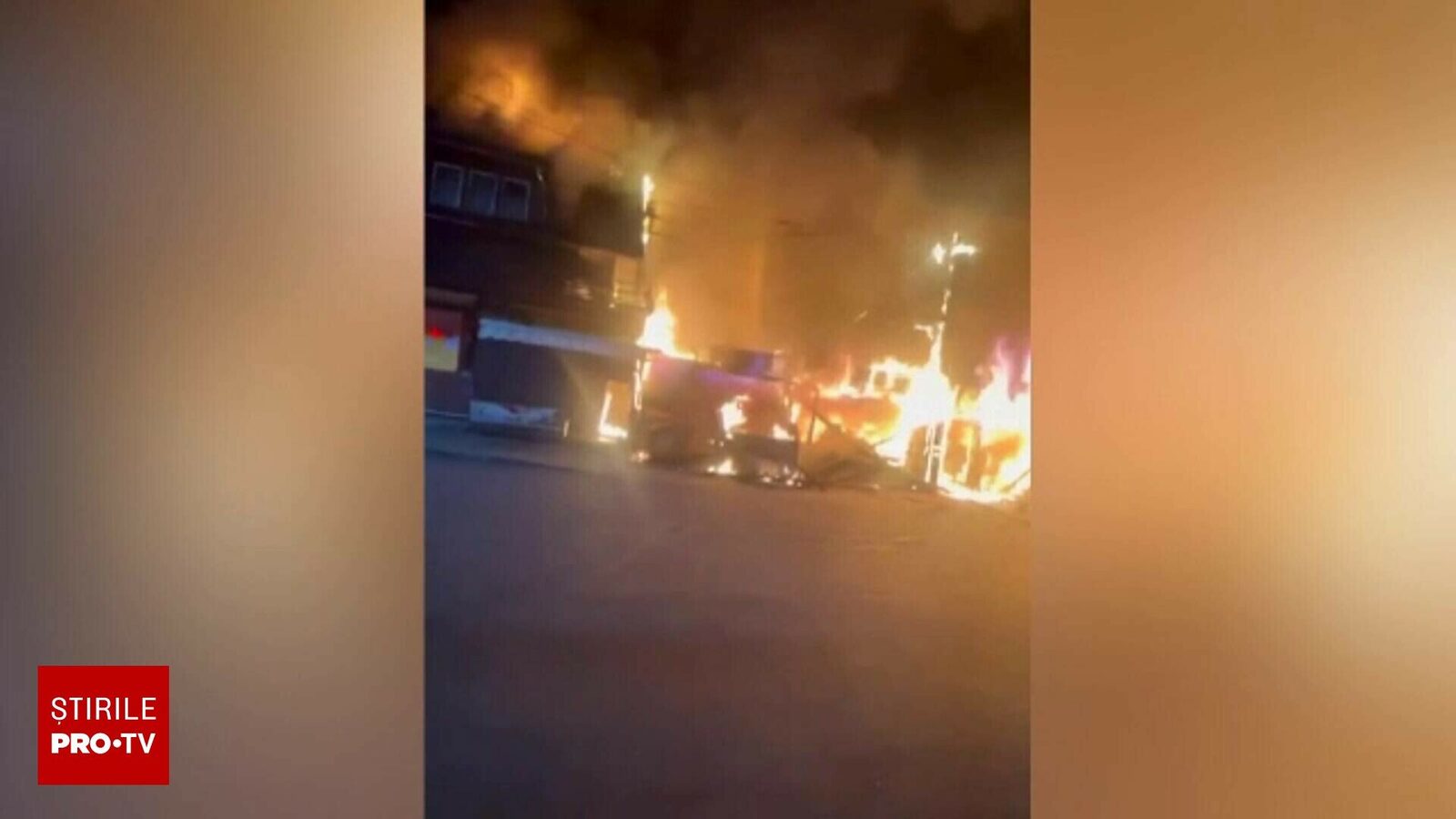 Praid trece printr-un coșmar: după calamitatea de la salină, un incendiu afectează afacerile locals.