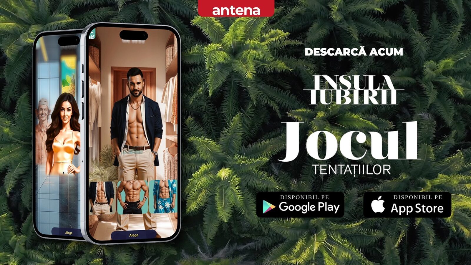 „Insula Iubirii” se transformă într-o aplicație. Antena 1 a introdus un joc bazat pe conceptele emisiunii.
