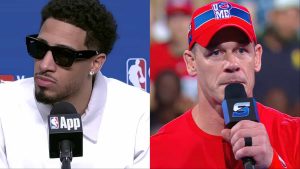 Tyrese Haliburton dezvăluie discuții pentru a intra cu John Cena la WWE SummerSlam cu trofeul NBA