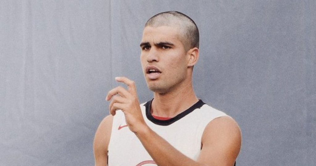 US Open 2025 | El arriesgado y radical nuevo corte de pelo de Alcaraz: Rapada total a lo Beckham