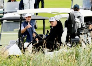 Donald Trump anunță că va participa la deschiderea turneului de golf Ryder Cup, confruntarea dintre echipele Europei și Statelor Uniteea noastră”