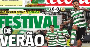 Sporting își domină adversarul Arouca, atrăgând atenția mass-media – Actualitate