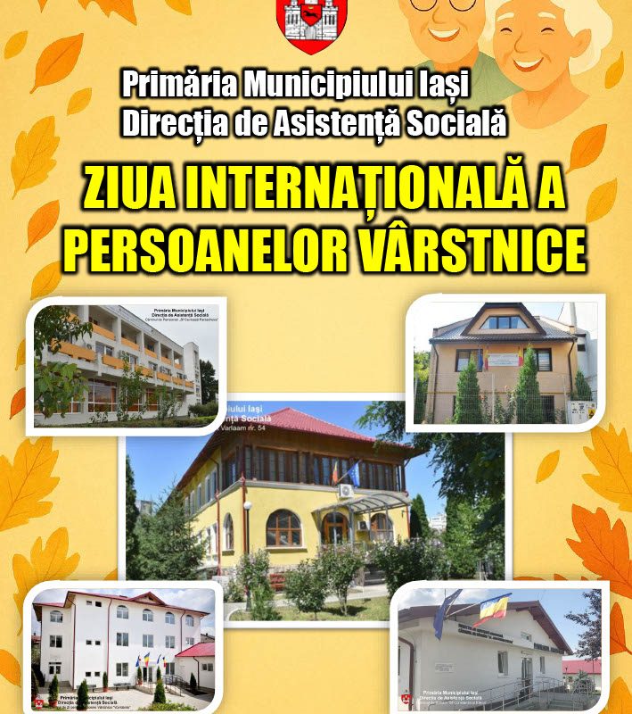 Ziua Internațională a Persoanelor Vârstnice - 1 octombrie 2025 - Radio Iaşi – Cel mai ascultat radio regional