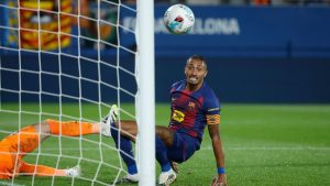 Raphinha răspunde la faptul că a fost rezervă cu două goluri pentru Barcelona