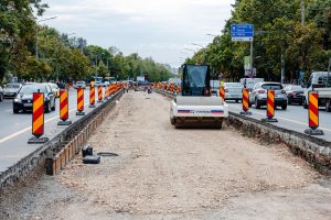 Tramvaiele din Timișoara vin cu schimbări: Lucrările de modernizare a liniei de pe Bd. Chișinău, în plină desfășurare, anunță Primarul Stelian Bujduveanu