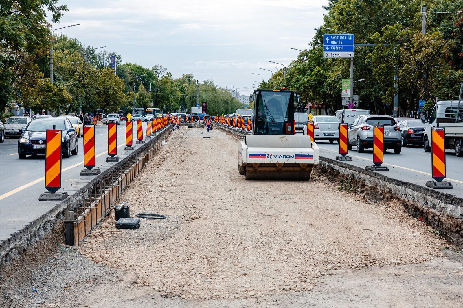 Tramvaiele din Timișoara vin cu schimbări: Lucrările de modernizare a liniei de pe Bd. Chișinău, în plină desfășurare, anunță Primarul Stelian Bujduveanu