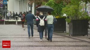 Răcire și precipitații consistente în majoritatea țării la începutul lunii octombrie. Prognoza pe patru săptămâni.