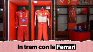 La Ferrari transformă un tramvai în muzeu, cu un invitat special!