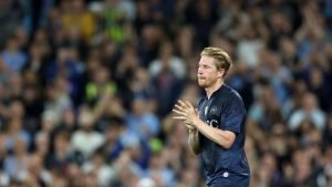 De Bruyne în City-Napoli: înlocuirea lui Conte