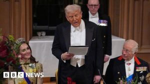 Regele și Trump laudă relația specială dintre Marea Britanie și SUA în discursul de la banchet