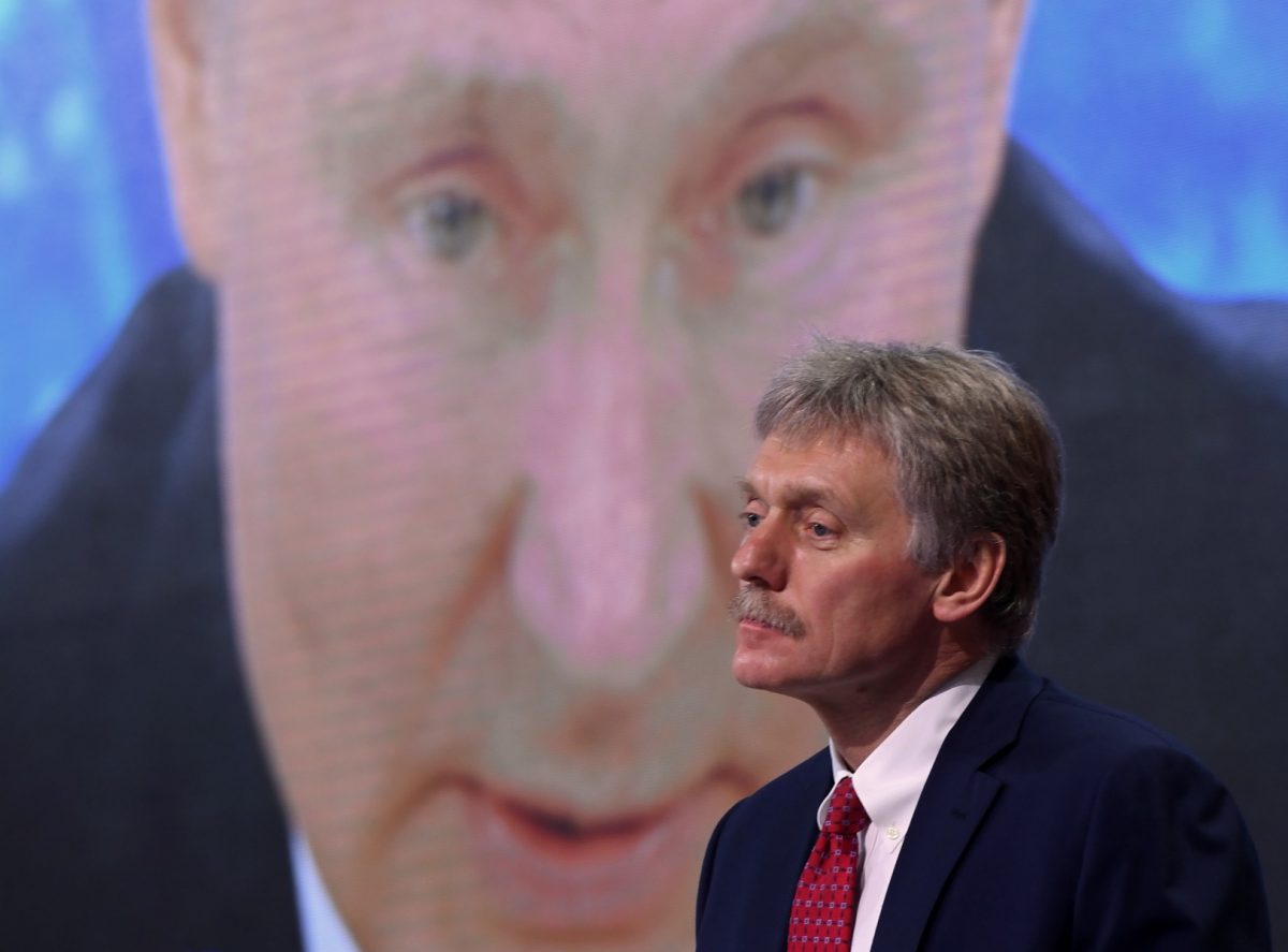 Purtătorul de cuvânt al Kremlinului, Dmitri Peskov, avertizează asupra declaraţiilor referitoare la doborârea avioanelor rusești, calificându-le drept imprudente și riscante