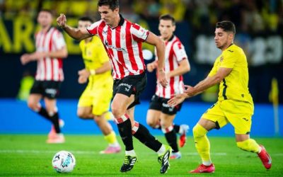 Un gran Dani Vivian la lleva ante el Villarreal CF en La Cerámica (Foto: Athletic Club).