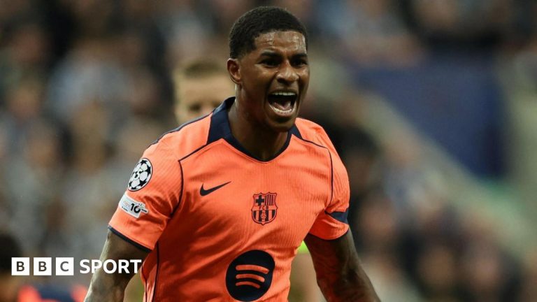 Barcelona învinge Newcastle cu 2-1, iar Marcus Rashford strălucește în meci.