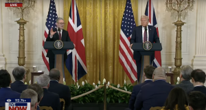 Donald Trump și Keir Starmer abordează teme delicate după vizita regală a liderului american din această săptămânăea noastră”