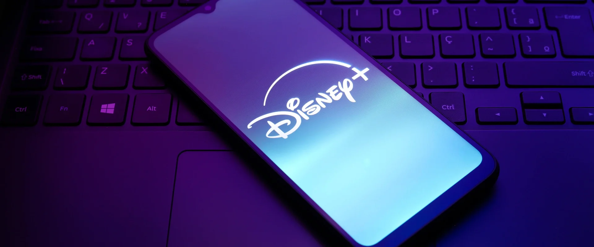 The Disney+ logo  (Image via Getty)