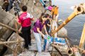 Okada Manila coastal cleanup nets community support