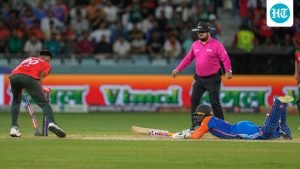 Sora lui Abhishek Sharma, distrusă, îl vede întins pe teren; Gavaskar rămâne indiferent.