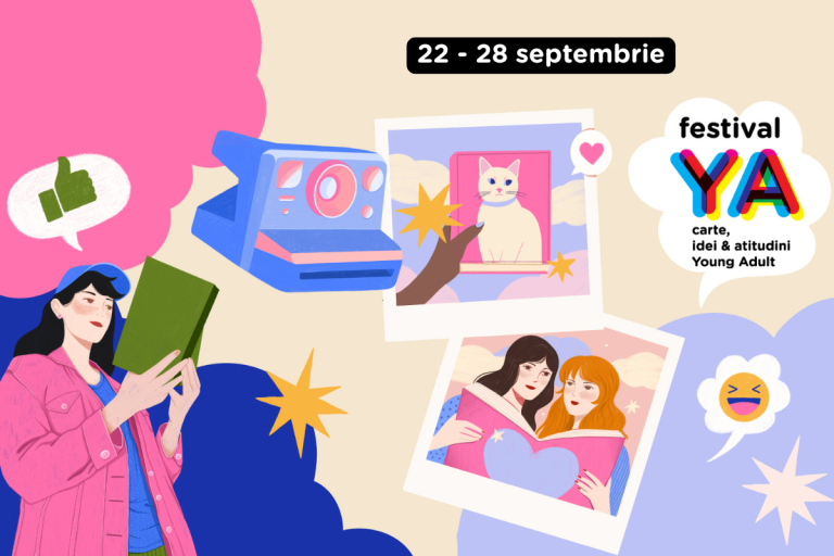 Scriitori de top la nivel mondial conversa cu tinerii români în cadrul Festivalului YA, eveniment de literatură pentru adolescenți realizat de librăria Cărtureștiea noastră”