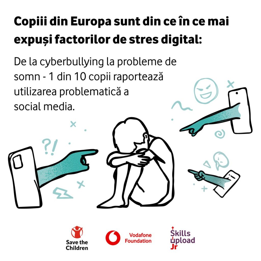 Fundația Vodafone mărește scopul programului Skills Upload Jr, adăugând un