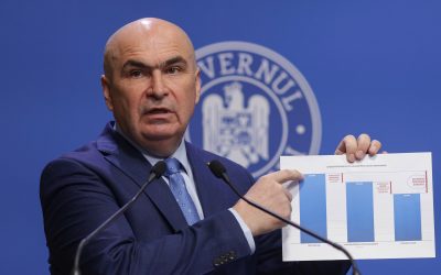 Conferința de presă a premierului României organizată la Palatul Victoria, în București, 2 septembrie 2025. Inquam Photos / Octav Ganea