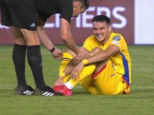 Adrian Șut, eliminat după doar 5 minute de joc în Cipru