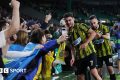 Kairat Almaty players celebrate