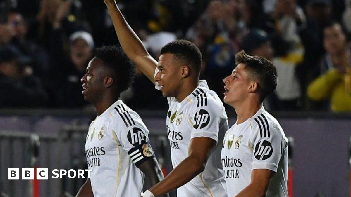 Kairat 0-5 Real Madrid: Kylian Mbappe reaches 60 Champions League goals