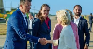 Moșteanu, în urma vizitei lui von der Leyen la Constanța: Am vorbit despre fonduri europene pentru o dantură militară nouă.