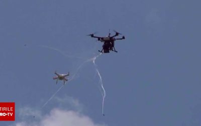 Războiul dronelor. Aparate zburătoare neidentificate, detectate în mai multe țări europene. Sistemul olandez de neutralizare