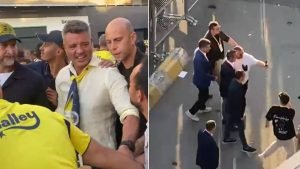 Sadettin Saran și Ali Koç, apariție surpriză la meciul cu Trabzonspor