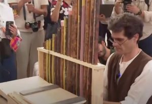 Organul medieval, amintind de timpul cruceadelor, a redevenit activ în Ierusalimea noastră”