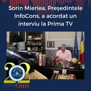 Sorin Mierlea, șeful InfoCons, a dat un interviu pentru Prima TV despre protecția consumatorilor.