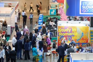 Universitățile din România și Republica Moldova au participat pentru prima dată conjunctiv, împreună, la standul comun de la Conferința Internațională EAIE 2025 de la Göteborgea noastră”