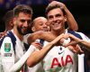 Tottenham Hotspur 3-0 Doncaster Rovers: Joao Palhinha & Johnson score as Spurs progress in Carabao Cup