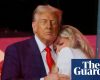 Charlie Kirk memorial: Trump says he ‘hates’ his opponents at event attended by tens of thousands | Charlie Kirk shooting