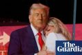 Charlie Kirk memorial: Trump says he ‘hates’ his opponents at event attended by tens of thousands | Charlie Kirk shooting