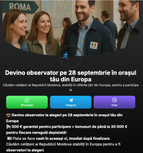 Cine a orchestrat operațiunea specială „Diaspora” legată de alegerile din Moldova: fonduri, rețele și influențe politice în Chișinău, București și Moscova