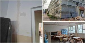 Părinți solicitați să vopsească clasele unei școli din Arad pe propriul lor bani, în timp ce reabilitarea este finanțată din fonduri europene; conducerea școlii susține că banii europeni acoperă doar lucrări de izolare termică, iar primăria a plătit doar pentru renovarea holurilorea noastră”
