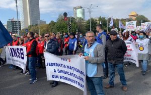 Angajații sindicatelor din sectorul public vor organiza o manifestație în capitală în această luniea noastră”