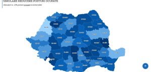 Județele cu cele mai multe concedieri din primării, conform solicitărilor premierului Ilie Bolojan: Galați, Argeș, Sălaj, Prahova și Mehedinți / Relatare despre cele mai puține disponibilizări în Bihor, Tulcea, Bacău, Vaslui și București / Analiza situației pe localități