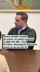 COD ROȘU DE POAI ÎN BUCUREȘTI: Primarul Stelian Bujduveanu anunță măsuri de urgență, de la ora 21:00
