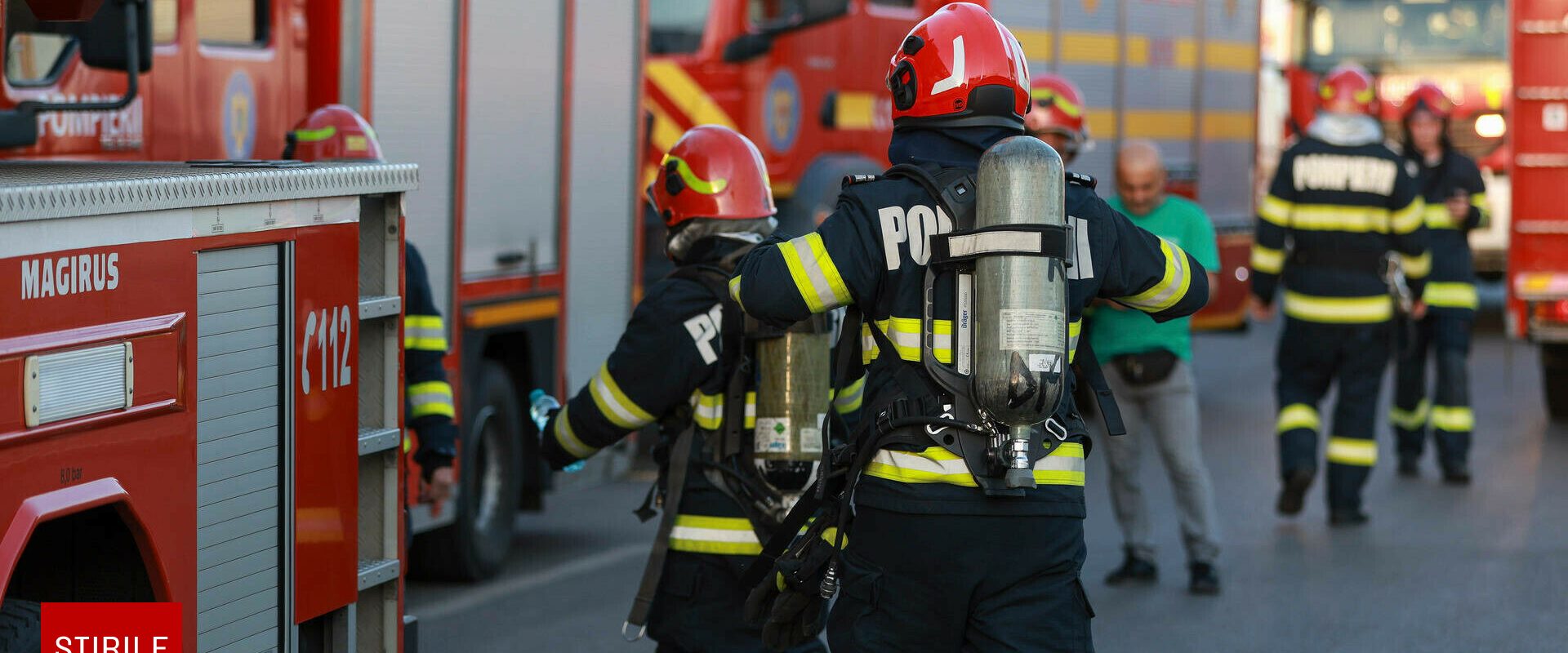 Incendiu într-un spațiu subteran al unui centru spa de pe Calea Plevnei. O persoană a suferit arsuri, iar alte 45 de persoane au fost evacuate.