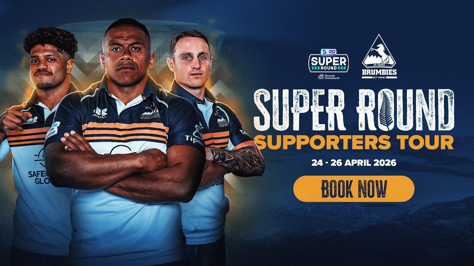 [ad_1] Brumbies lansează un pachet exclusiv pentru suporterii care doresc să participe la Super Round în Christchurch, programat pentru aprilie 2024