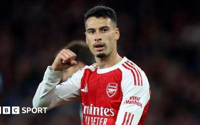 Arsenal 2-0 Olympiacos: Gabriel Martinelli and Bukayo Saka on target