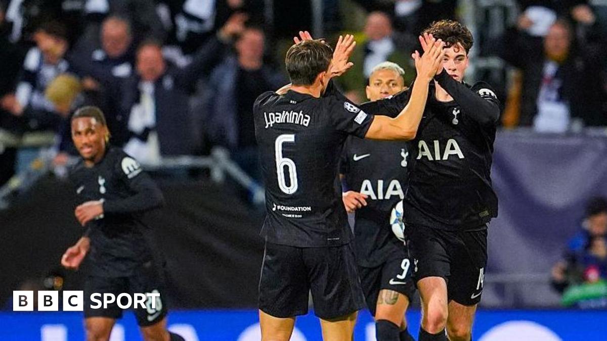 Bodo/Glimt 2-2 Tottenham Hotspur: Spurs rescue draw Champions League draw
