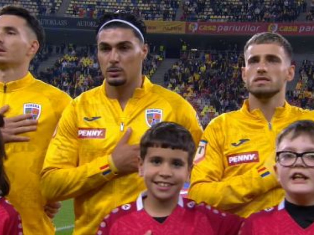 Cum a fost surprins Lisav Eissat, aflat la primul său meci pentru naționala României! Ce a făcut la imn