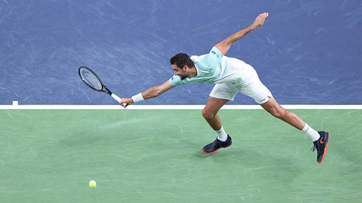 Cilic enters the formidable list of Djokovic's victims: seventh player he beats more than 20 times. Photo: Gettyimages