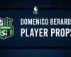 Domenico Berardi prop bets & odds to score a goal October 3