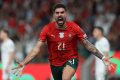 Rúben Neves festeja o gol que deu a vitória aos portugueses diante dos irlandeses